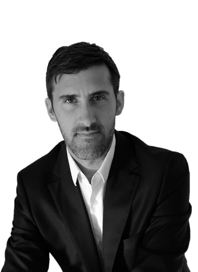 Franck Laurore Axena noir et blanc